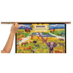 Map Rails and Display Rails Supplies, Item Number 027034