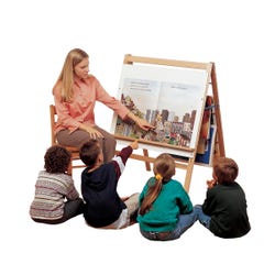 Childcraft Extra Wide Big Book and Dry Erase Easel, 36 x 26-7/8 x 44-1/2 Inches, Item Number 071936