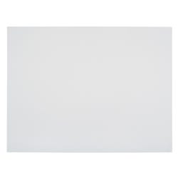 School Smart Poster Boards, 22 x 28 Inches, 8-Ply Thickness, White, Pack of 25 085558