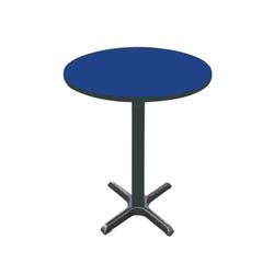 Correll Round Laminate Top Cafe Table with T-Mold Edge 4000447