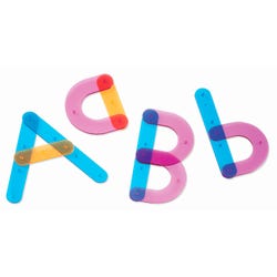 Learning Resources Letter Construction Activity Set, 60 Pieces 1484082
