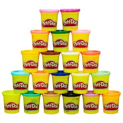 Play-Doh Super Color Pack, 3 Ounces, Assorted Colors, Set of 20 1503530