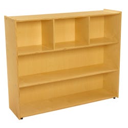 Childcraft ABC Furnishings 3-Shelf Storage Unit, 48 x 13 x 40 Inches, Item Number 1526308