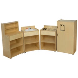 Childcraft ABC Furnishings Complete Kitchen Set, Item Number 1537062