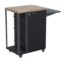 Classroom Select 3D Printer Cart, 33-1/2 x 25-1/2 x 40 Inches, Black 2010425