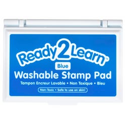 Ready2Learn Washable Stamp Pad, 3-7/8 x 2-3/4 x 5/8 Inches, Blue, Item Number 2094703