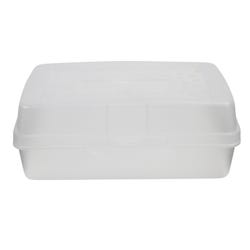 School Smart Pencil Box, Clear 2144432