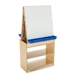 Childcraft Art Easel Center, 2-Person, 26-1/8 x 13 x 48-7/8 Inches 271567