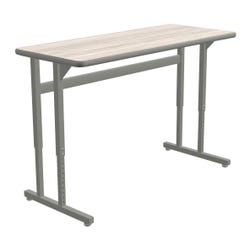 Classroom Select Advocate Pedestal Leg Two Student Desk 4000292