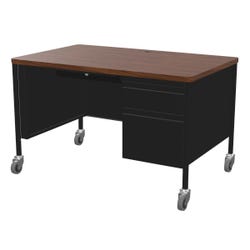 Classroom Select Single Pedestal Teacher's Desk, 48 x 30 x 29-1/2 Inches 4000395