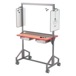 Classroom Select Mobile Makerspace Markerboard, 24 x 40 Inch Worksurface 4000371